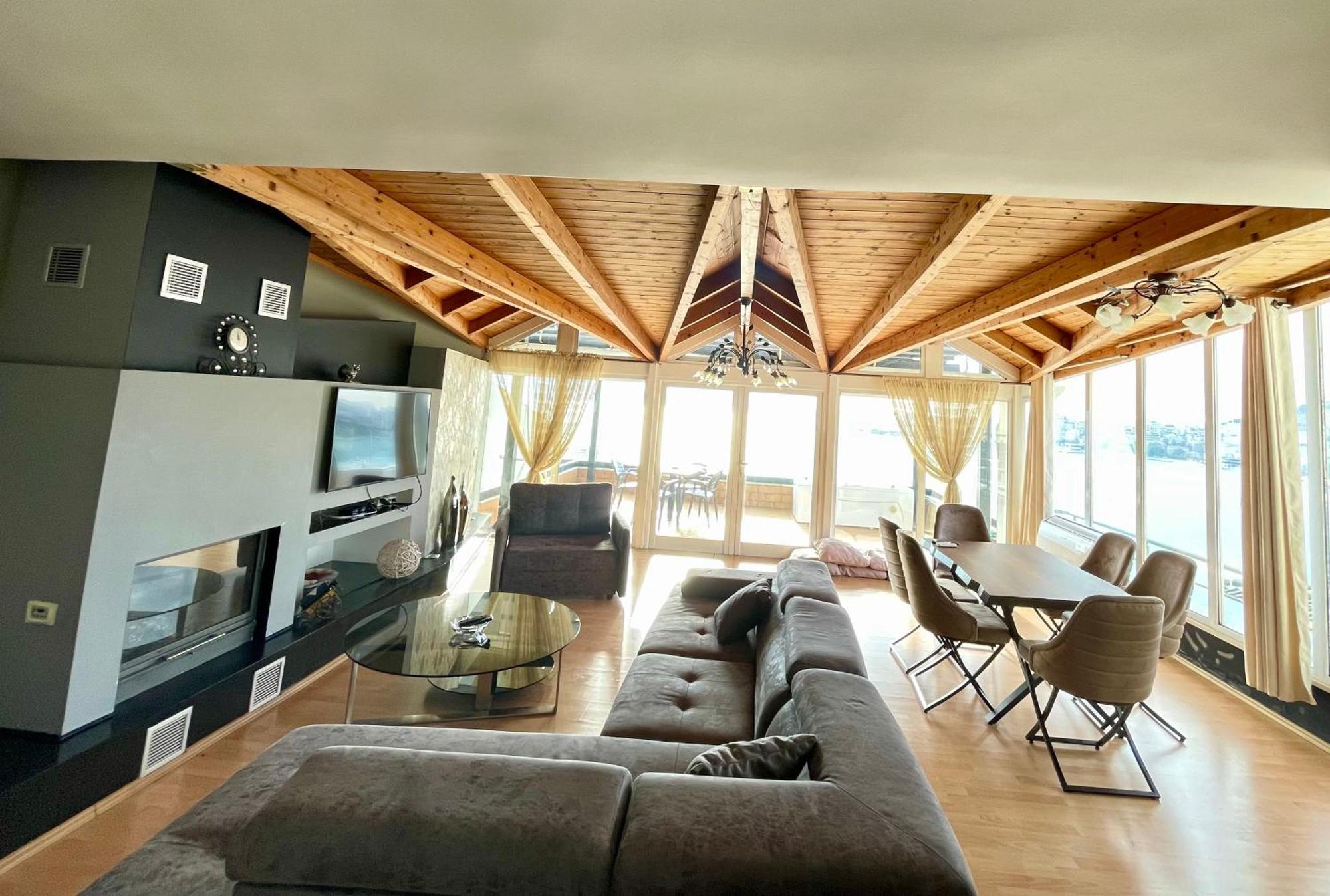 Seaview Golden Penthouse Apartment Sarande Exterior photo