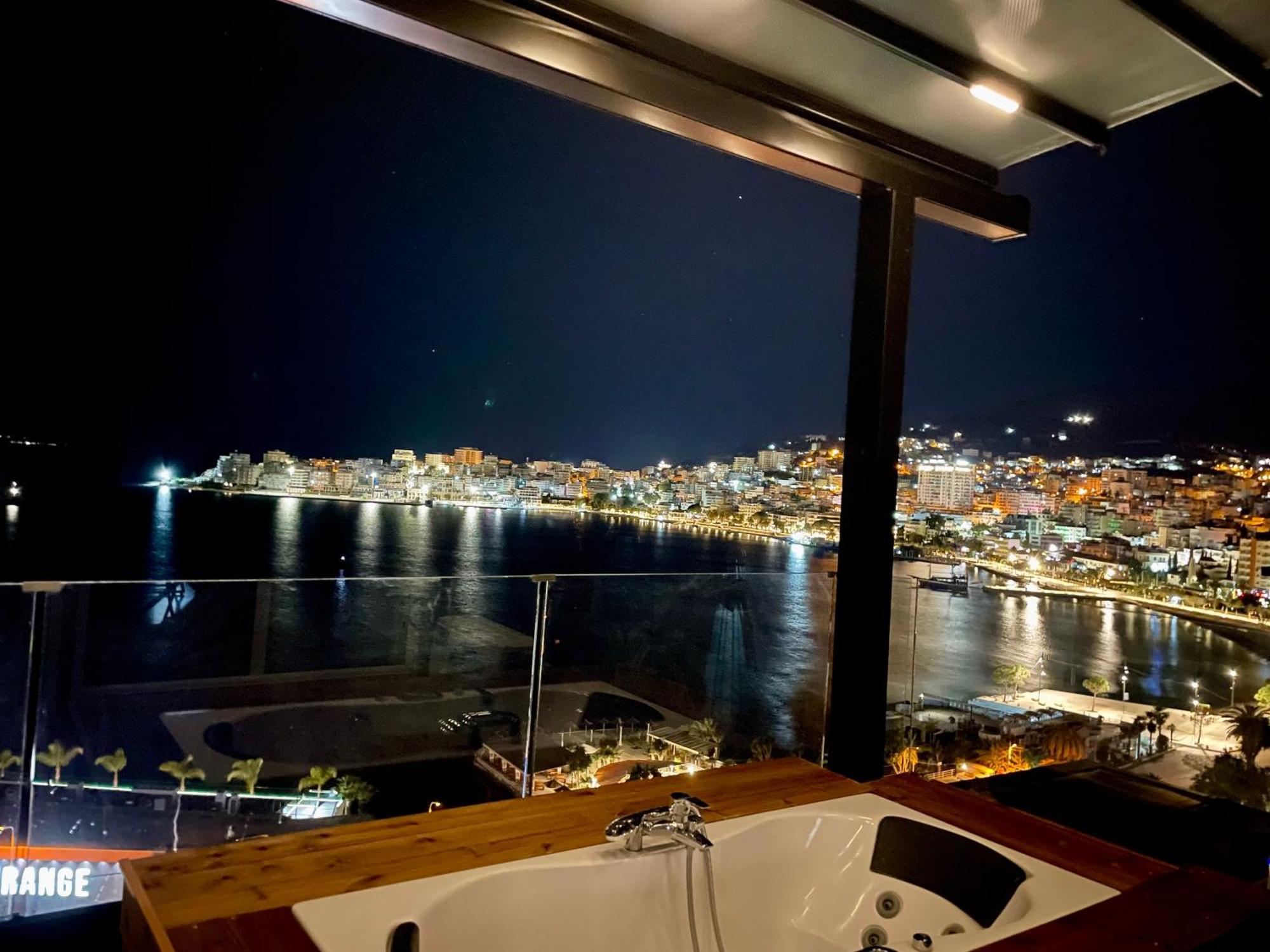 Seaview Golden Penthouse Apartment Sarande Exterior photo